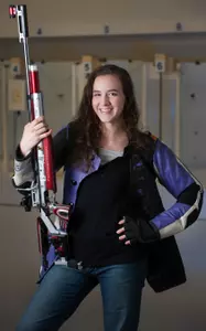 Sarah Scherer was named USA Shooting's Athlete of the Month
