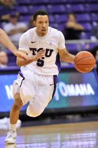 Freshman guard Kyan Anderson