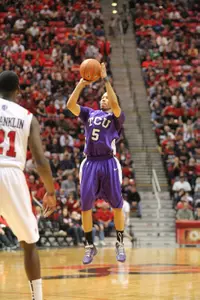 Freshman guard Kyan Anderson