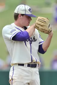 Andrew Mitchell tallied nine strikeouts in the game.