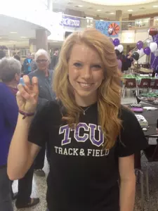 Arin Rice is among the newcomers to TCU's track and field program for 2013-14.
