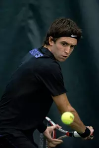 Facundo Lugones has won four straight singles matches, the best streak among TCU's regular lineup.