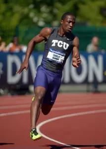 2013 NCAA Outdoor Men's 100-Meter Dash Champion Charles Silmon (photo credit: Kirby Lee/USA Today Sports)