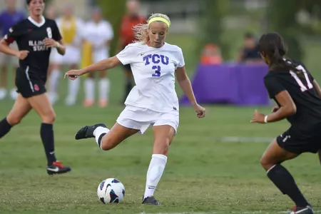 Makenzie Koch leads TCU with eight points this season.