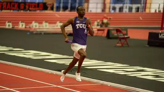 Derrick Mokaleng TCU 4x400 Red Raider Invitational