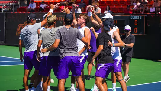 TCU Men's Tennis Team