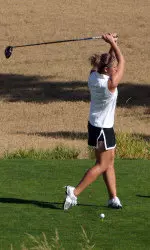 Rose Stepanek shot the third-best score of 123 players Tuesday