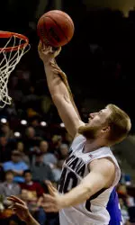 Ward scored 15 points despite second half foul trouble.