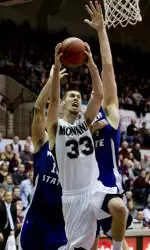 Mike Weisner came off the bench to score 10 points for the Griz