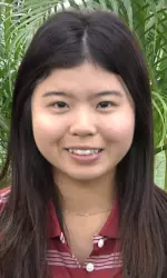 Phoebe Tan improved 10 strokes from Saturday to Sunday