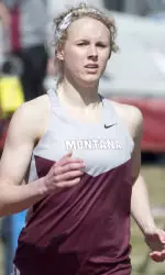 Emily Eickholt ranks fifth in the Big Sky in the 400 meters