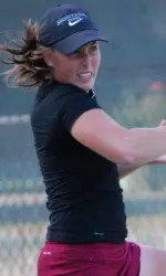 Laurence Pelchat rallied to win at No. 2 singles