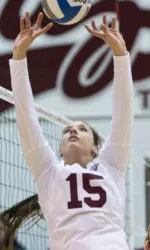 Kortney James had 42 assists in the five-set win