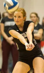 Megan Murphey had 10 digs against the Bears