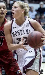 Maggie Rickman matched her career high with 14 points