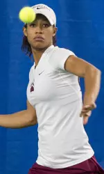Ashley Mackey won at No. 5 singles.