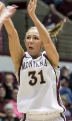 Jordan Sullivan notched her fifth career double-double in the win