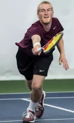 Ethan Vaughn has a career 56-38 singles mark