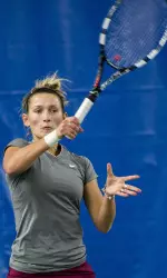 Sasha Carter is 9-1 in Big Sky singles matches.