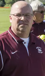 Coach Jamie Pinkerton