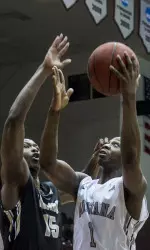 Mario Dunn scored 15 points and grabbed six rebounds
