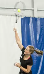 Laurence Pelchat is .500 in conference play, and has won consecutive matches