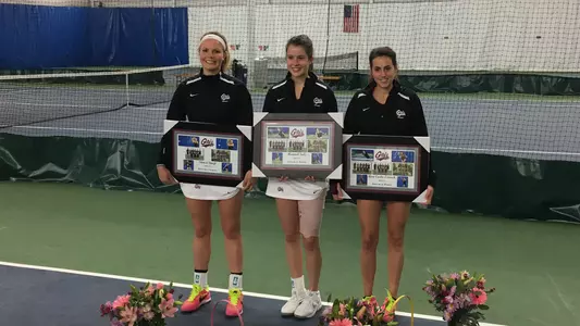 2017 w tennis senior day
