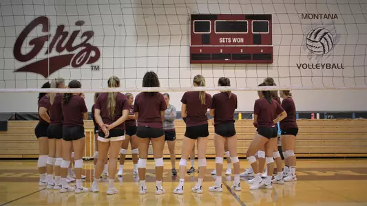 Montana volleyball practice