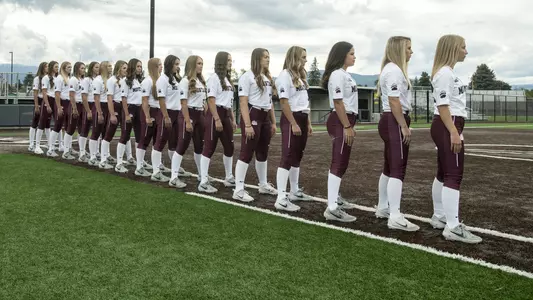 2020 Montana softball team
