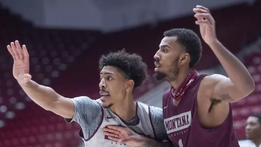 Kyle Owens, Josh Bannan - Maroon-Silver Scrimmage - 11/25/20