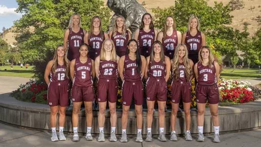 2021-22 Lady Griz players