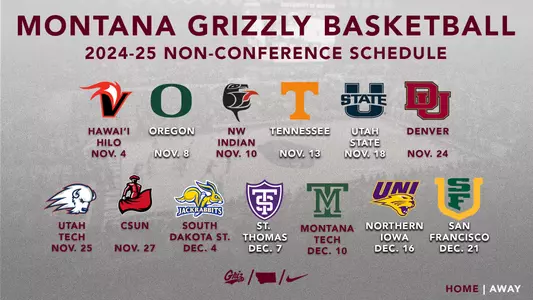 2024-25 Men's Basketball Schedule