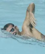 Pete Pessagno tabbed wins in the 500 and 1000 Free to aid the Wolfpack's win over Maryland on Saturday.