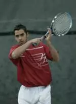 Rehman Esmail narrowly dropped his match at No. 5 singles against Duke, 7-6 (5), 6-2.