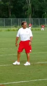 Coach Amato surveys his Wolfpack team