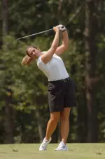 Molly Birmingham came out firing a one-under-par score in the first round of the Mason Rudolph and is only one stroke out of first place