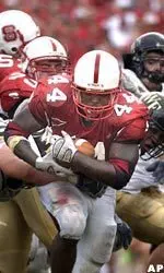 NC State's T.A. McLendon and the Pack will host Miami on Saturday night.