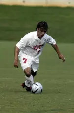 Freshman Ernesto DiLaudo and the NC State men's soccer team fell at North Carolina, 2-0.