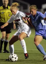 Sophomore defender Michelle Crocker and the Wolfpack will face No. 4 Virignia on Wednesday, Oct. 27.