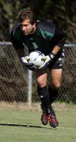 Keeper Jorge Gonzalez finished with 12 saves in the Pack's loss at Charlotte.