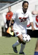 Freshman Allie Wilkerson netted her third goal of the season in the 2-1 loss at Maryland.