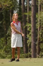 Colby Cobb leads the NC State women's golf team at five-over in the first round of the Franklin Street Partners Invitational