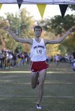 Senior Andy Smith finished third overall at the District III Championships in Greenville, N.C.