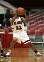 Junior Tiffany McCollins and the Wolfpack host UNC Wilmington in the home opener on Friday.