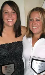 Abbie Sims and Jen Chamberlin shared the Co-MVP from 2003-04.