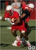 Freshman tailbacks Bobby Washington and Darrell Blackman stood out during Saturday's scrimmage.