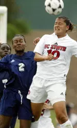 Sophomore Carol Tognetti scored two-straight goals against Howard on Tuesday, Aug. 31.