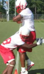 The Pack works out for first time on Friday.