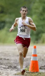 After redshirting last season, Chris Kollar made a strong debut at the Raleigh Invitational with a first place finish.