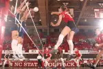 The NC State volleyball team squares off against Virginia and Maryland in ACC action this weekend.